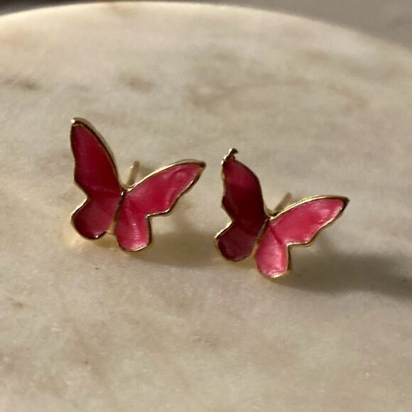 No Brand Jewelry - Stud Earrings butterfly